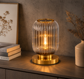 Lampe design verre