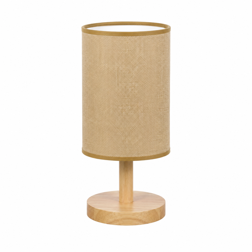 Lampe de chevet bois naturel