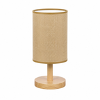 Lampe de chevet bois naturel