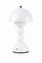 Lampe de chevet boule blanche