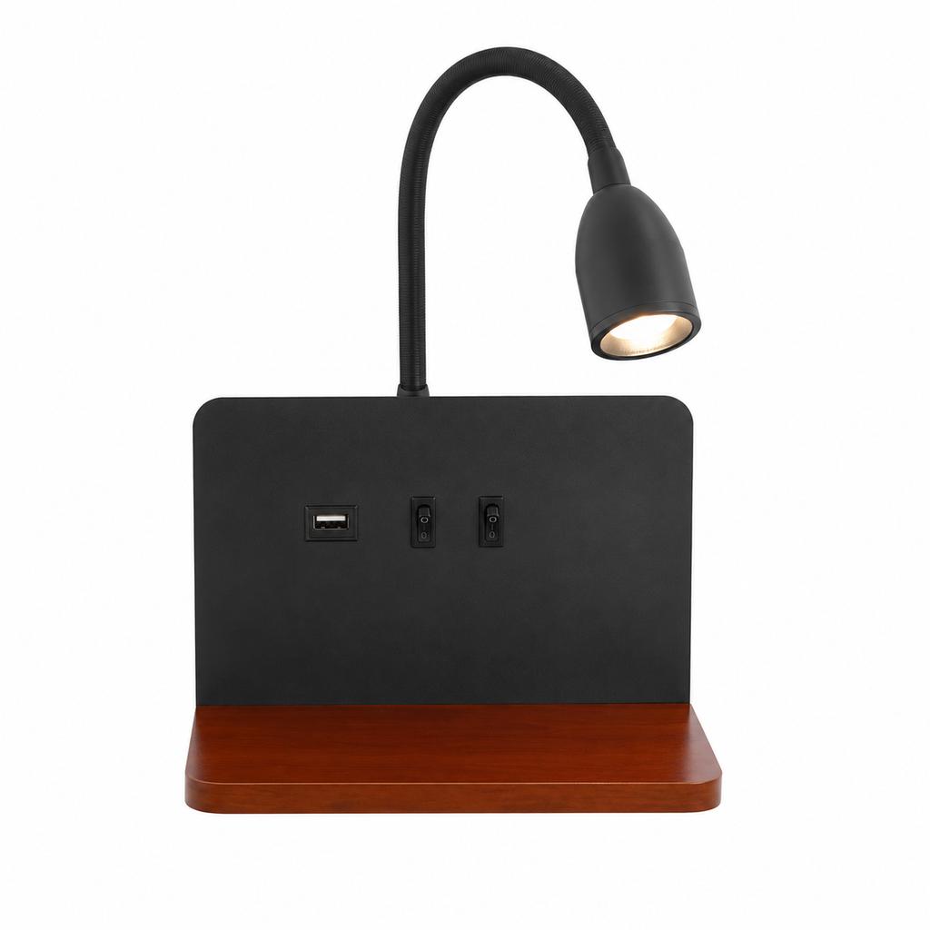 Lampe de chevet pour tete de lit