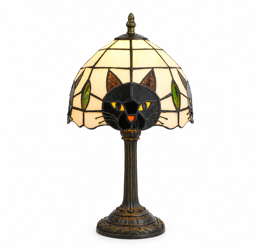 Lampe de chevet style tiffany