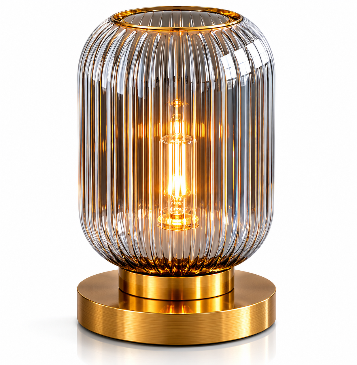 Lampe design verre
