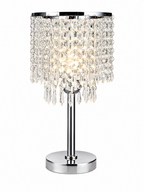 Lampe de chevet en cristal