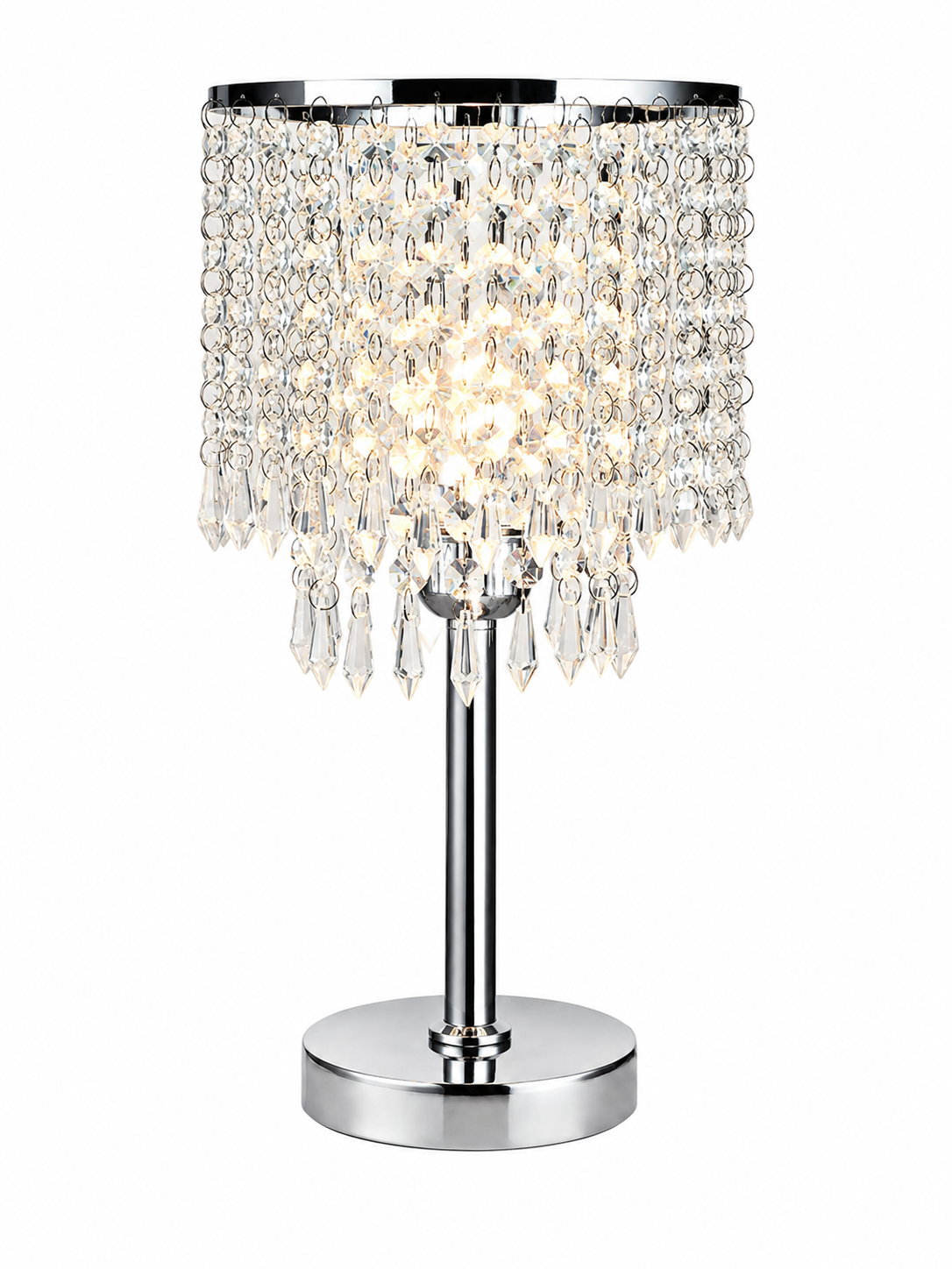 Lampe de chevet en cristal