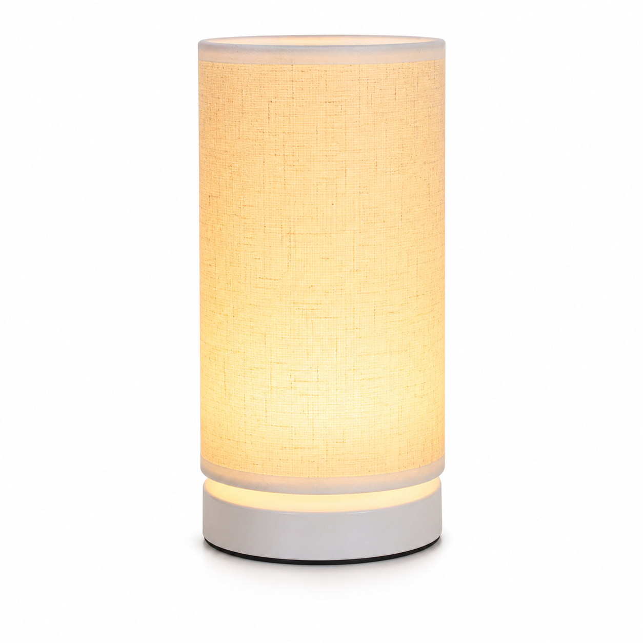 Lampe de chevet cylindrique