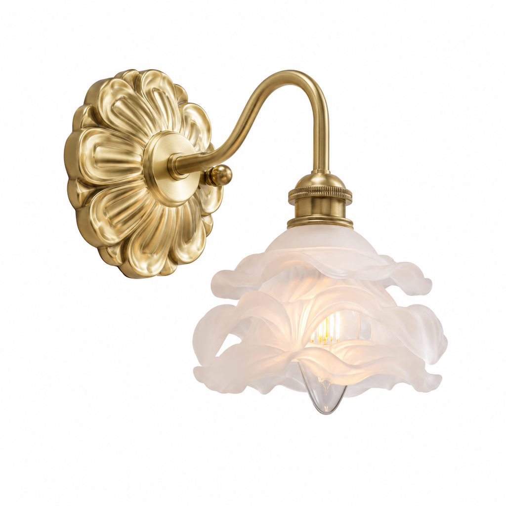 Applique murale rose