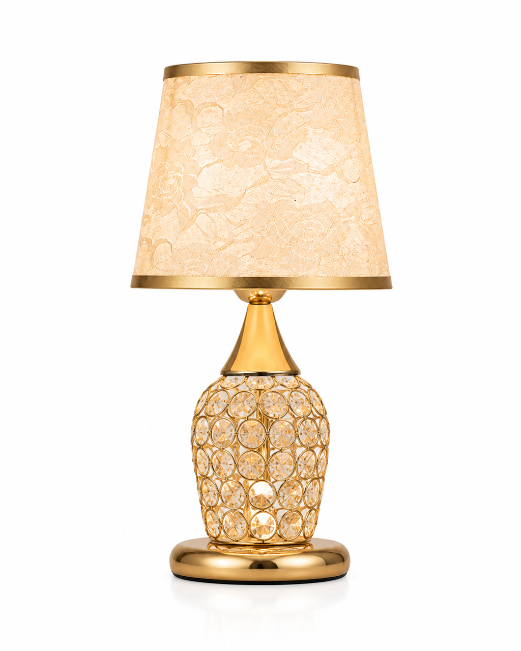 Lampe de table cristal
