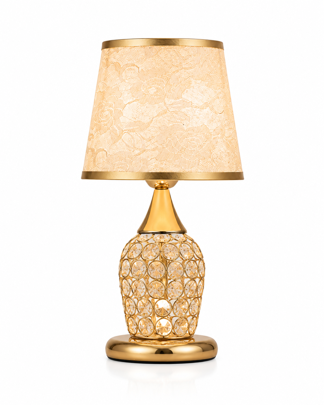 Lampe de table cristal