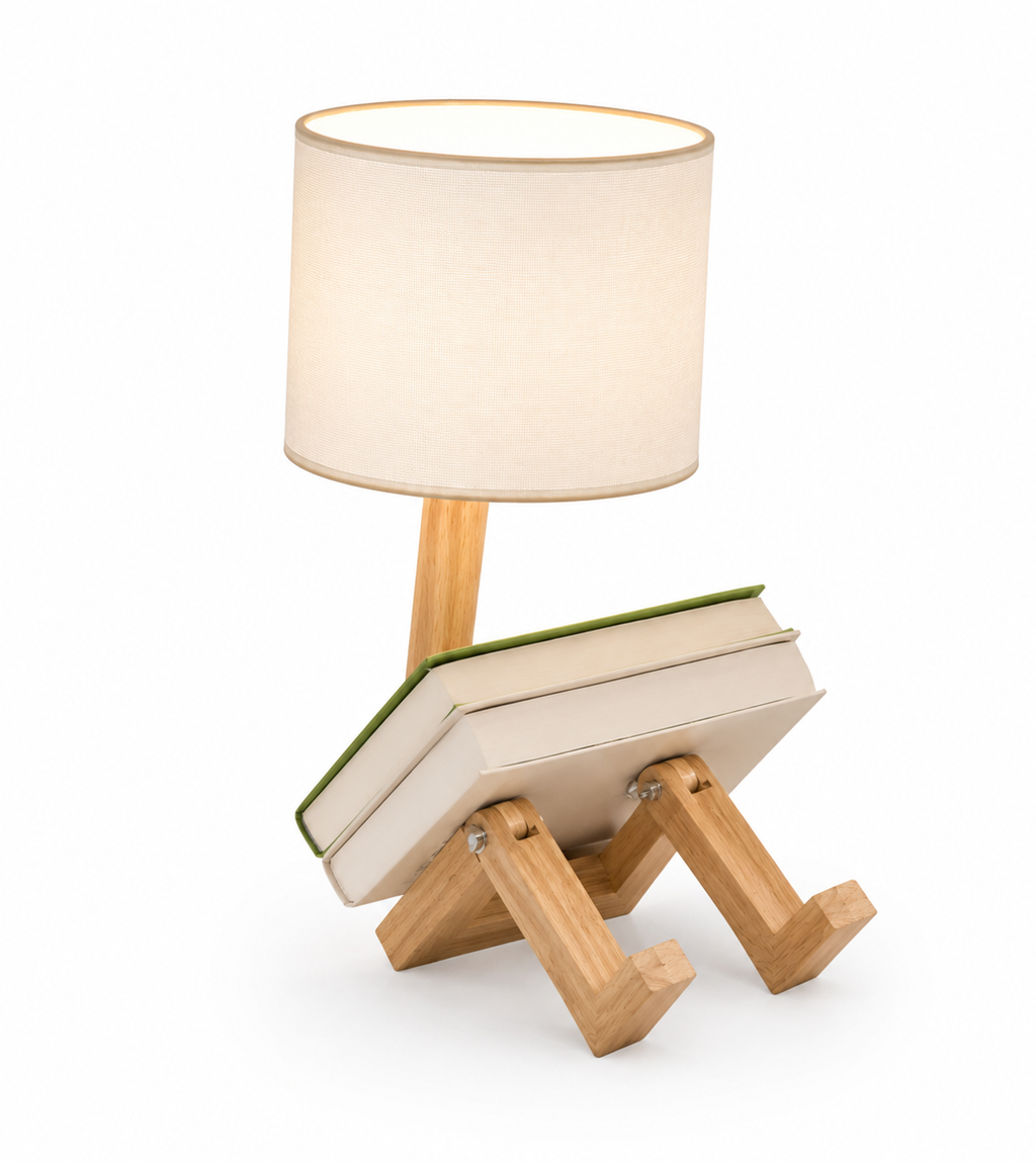 Lampe de chevet robot