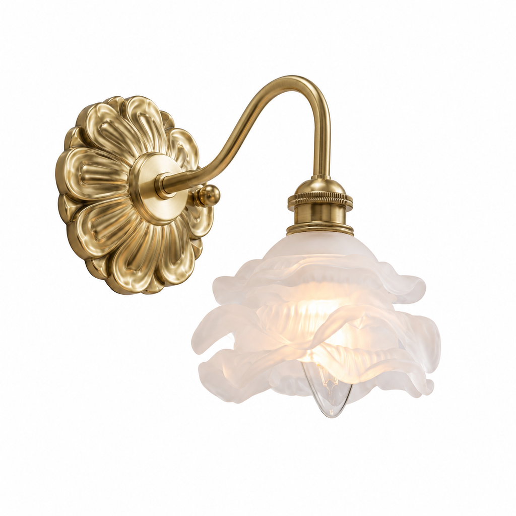 Applique murale rose