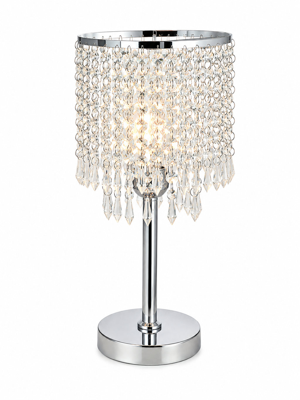 Lampe de chevet en cristal