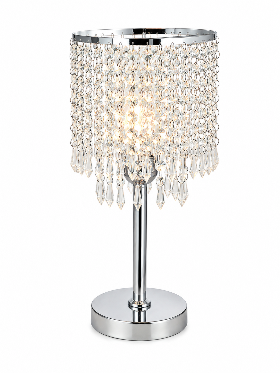 Lampe de chevet en cristal