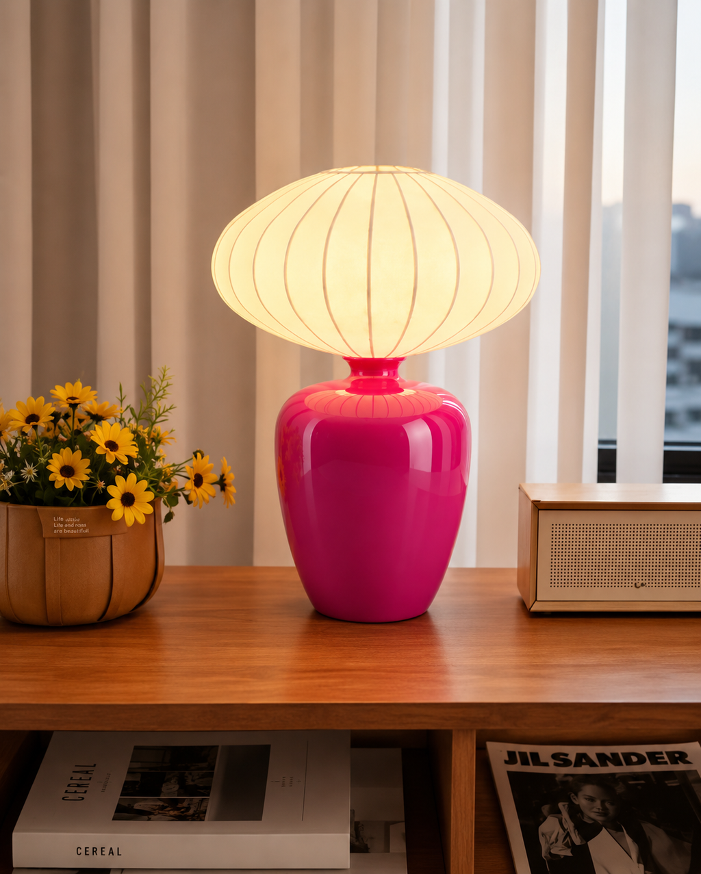 Lampe de chevet céramique