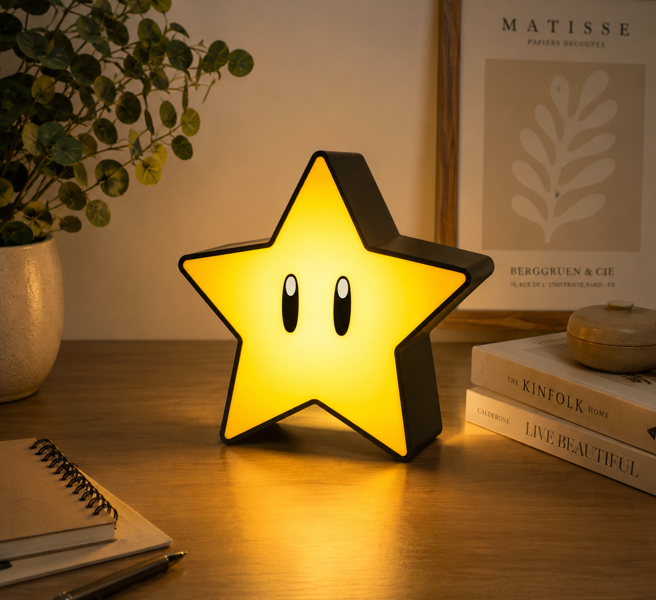 Lampe de chevet super mario
