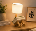 Lampe de chevet robot