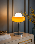Lampe verre vintage