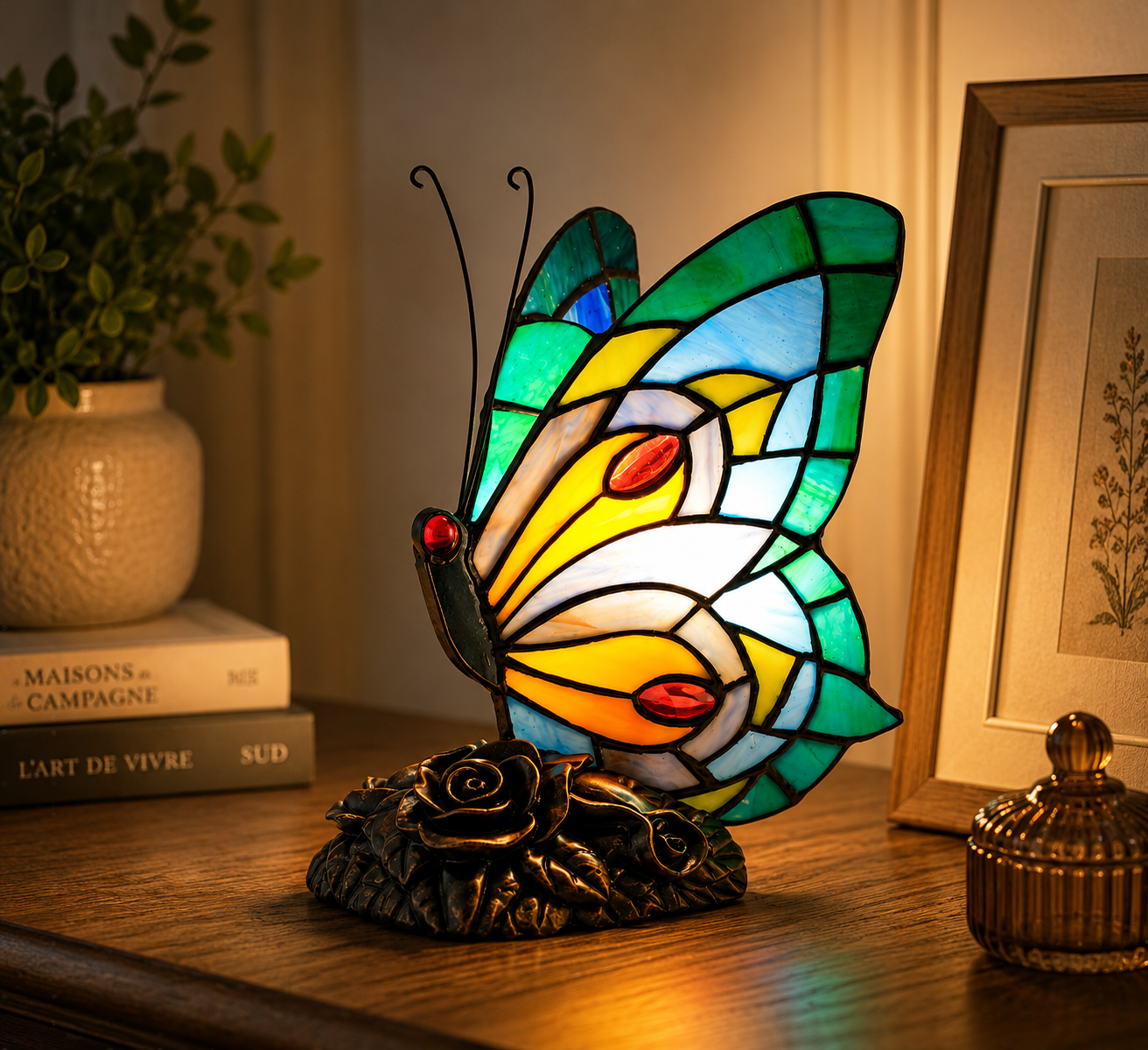 Lampe papillon