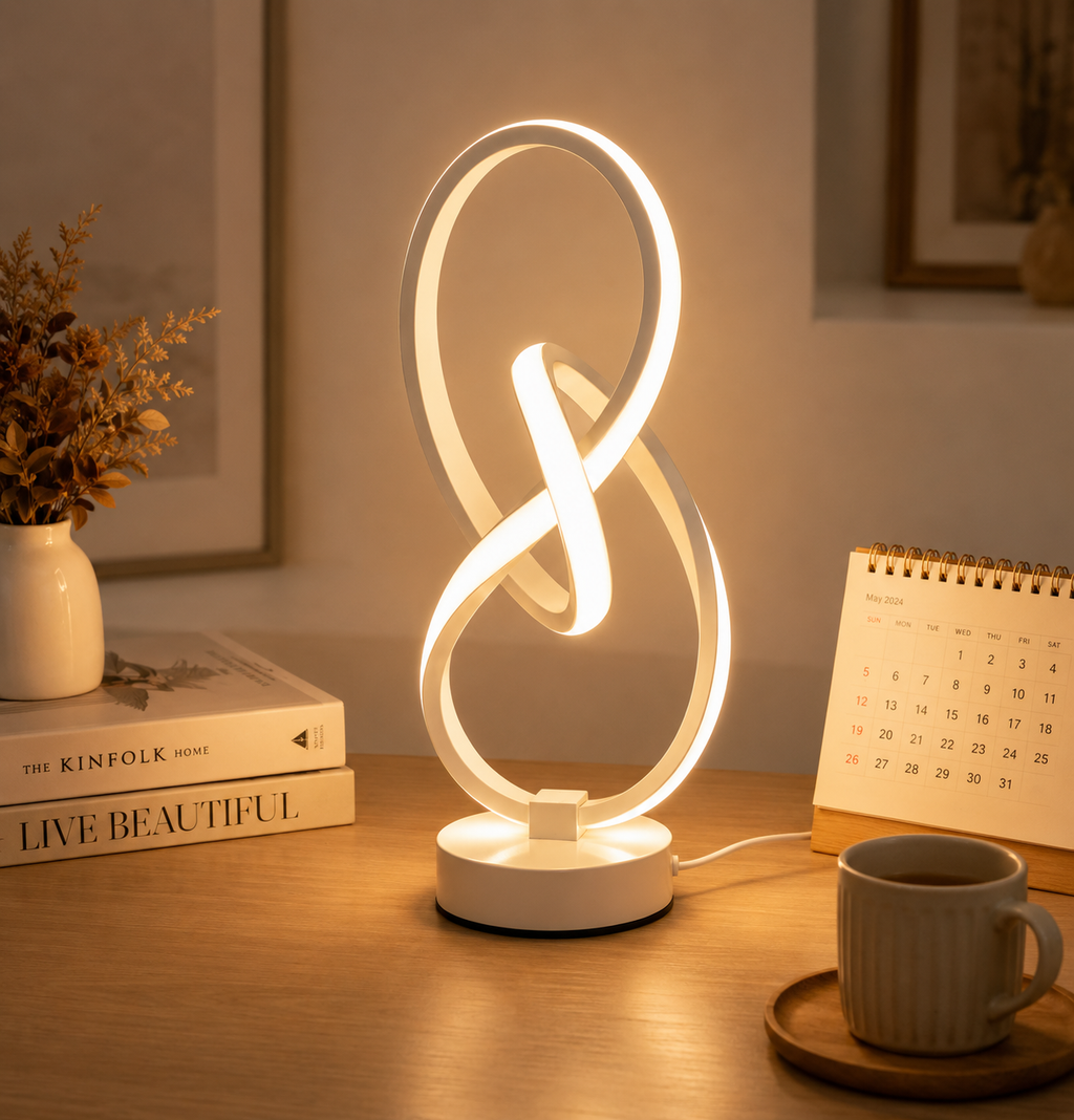 Lampe de chevet à led sans fil