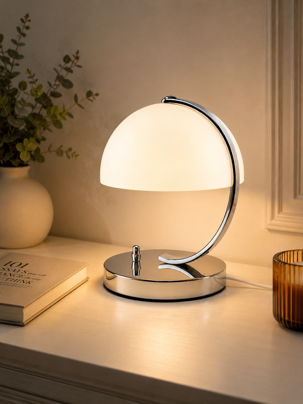 Lampe de chevet champignon