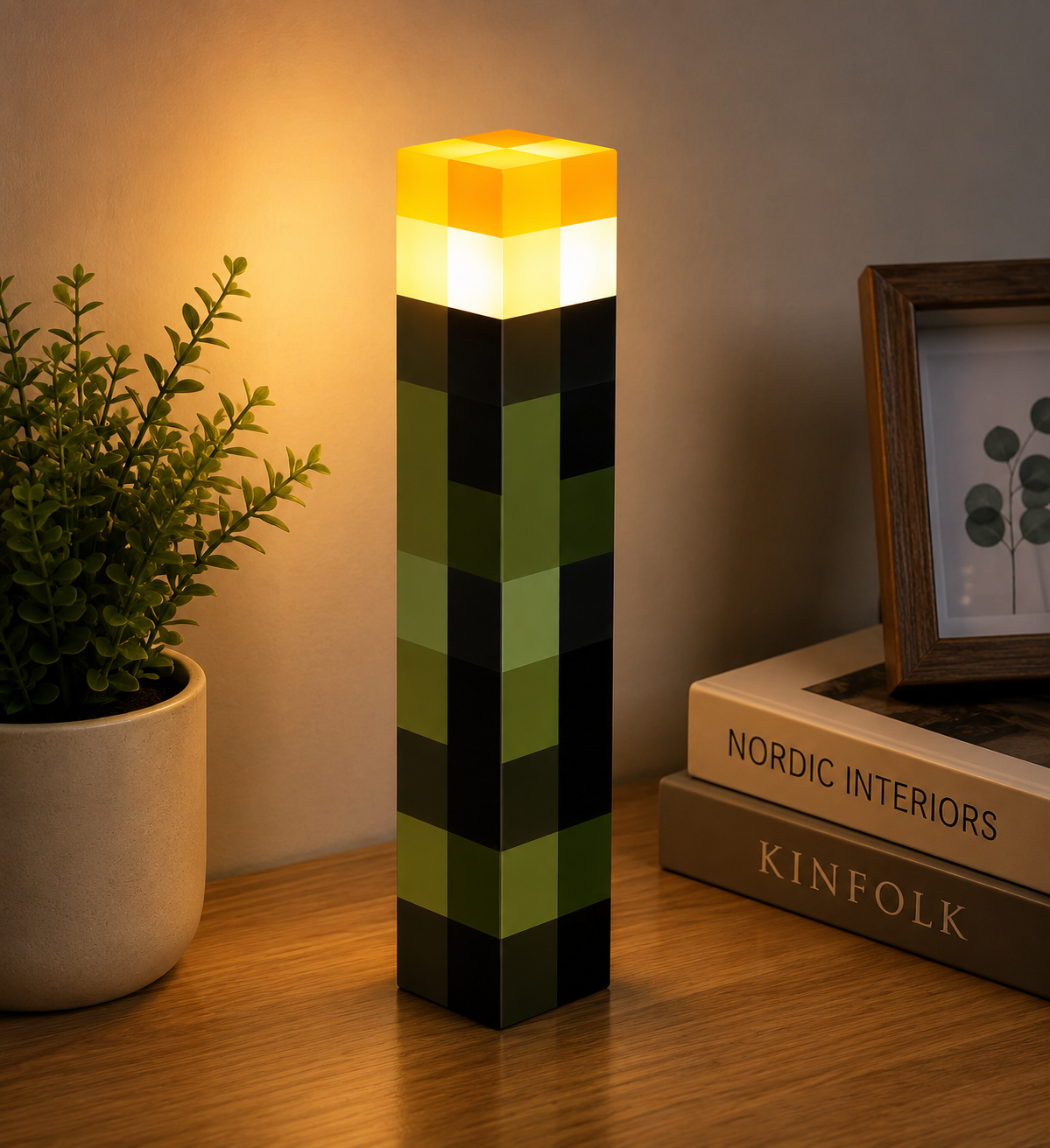 Lampe torche minecraft