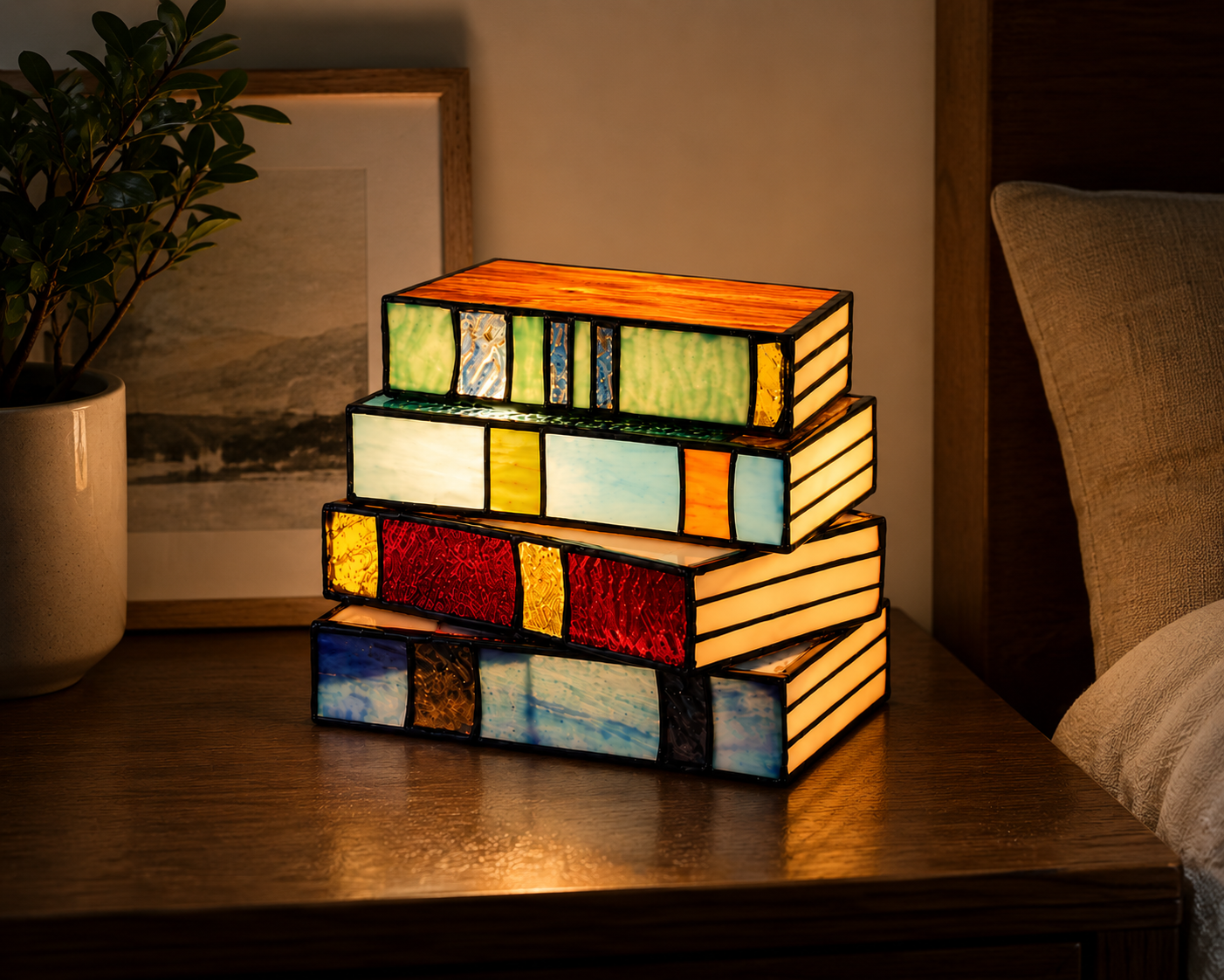 Lampe de chevet livre