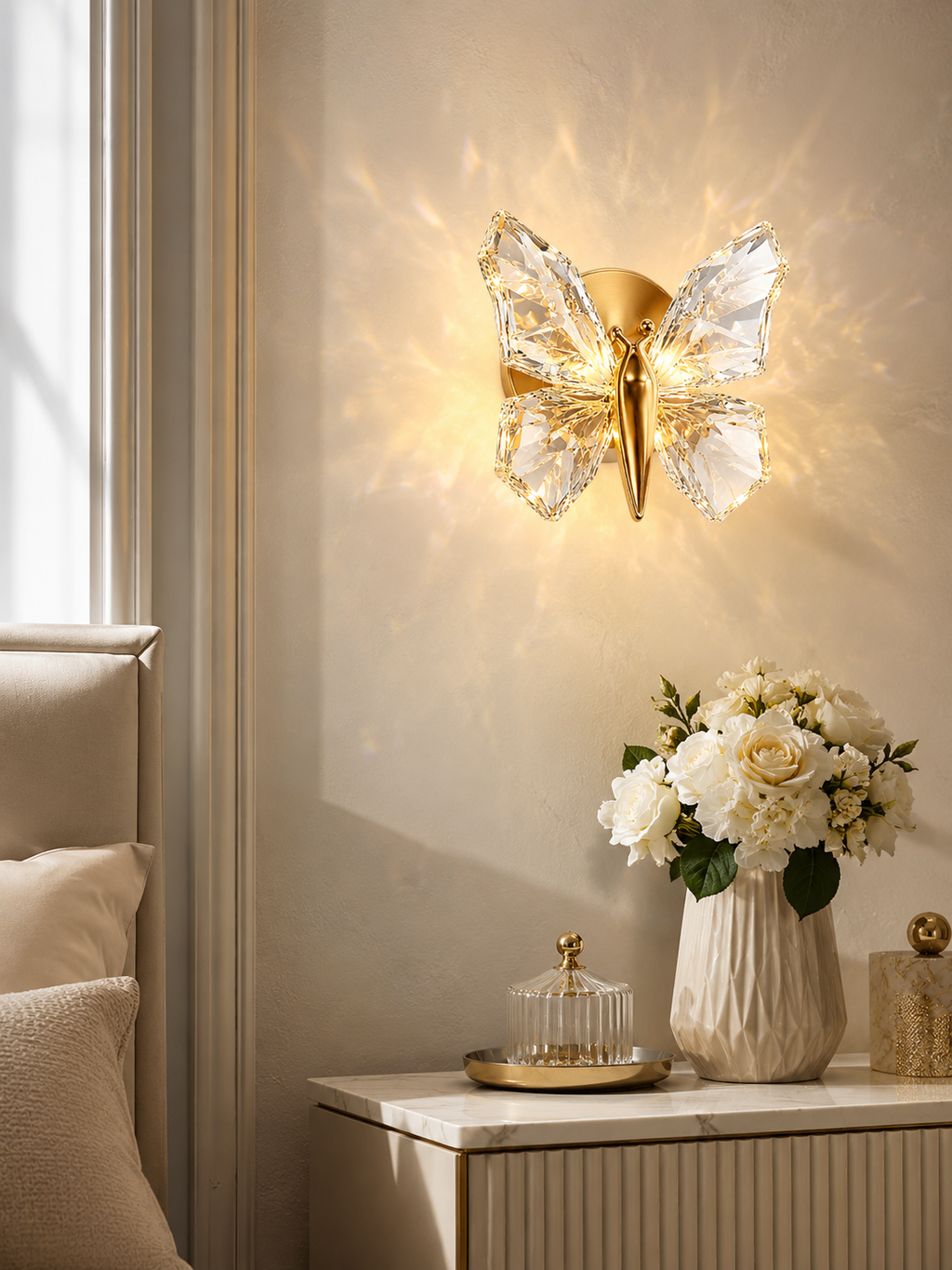 Lampe papillon