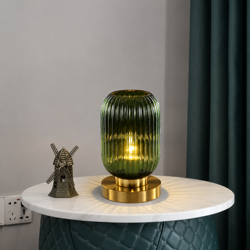 Lampe design verre