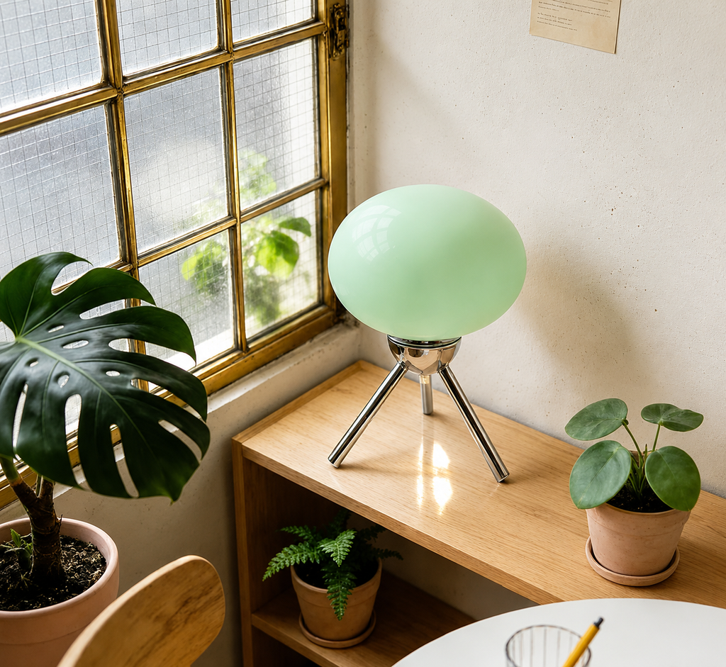 Lampe de chevet sur pied