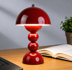 Lampe de chevet boule blanche