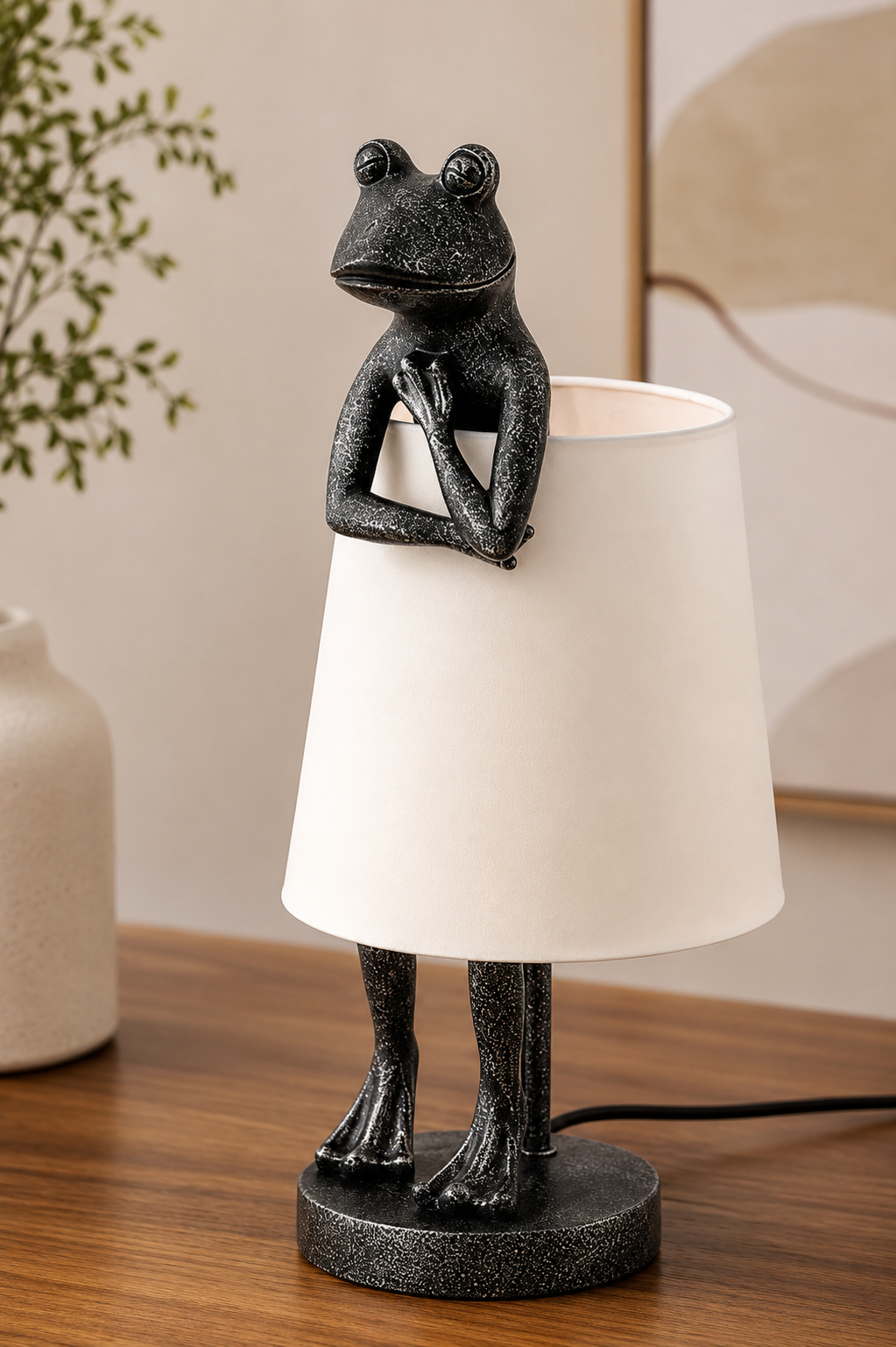 Lampe de chevet grenouille