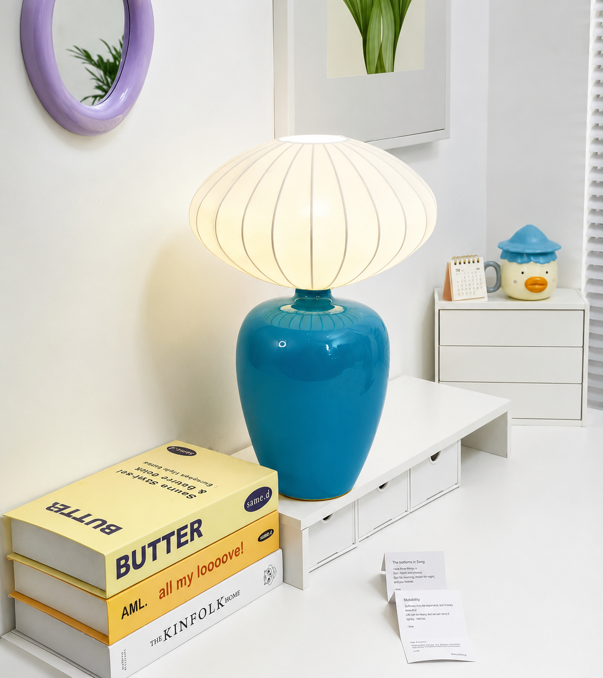 Lampe de chevet céramique