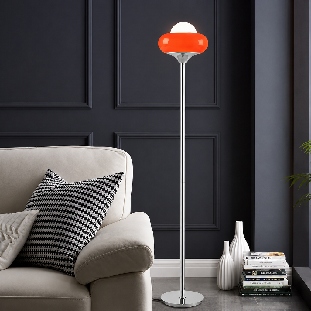 Lampe verre vintage