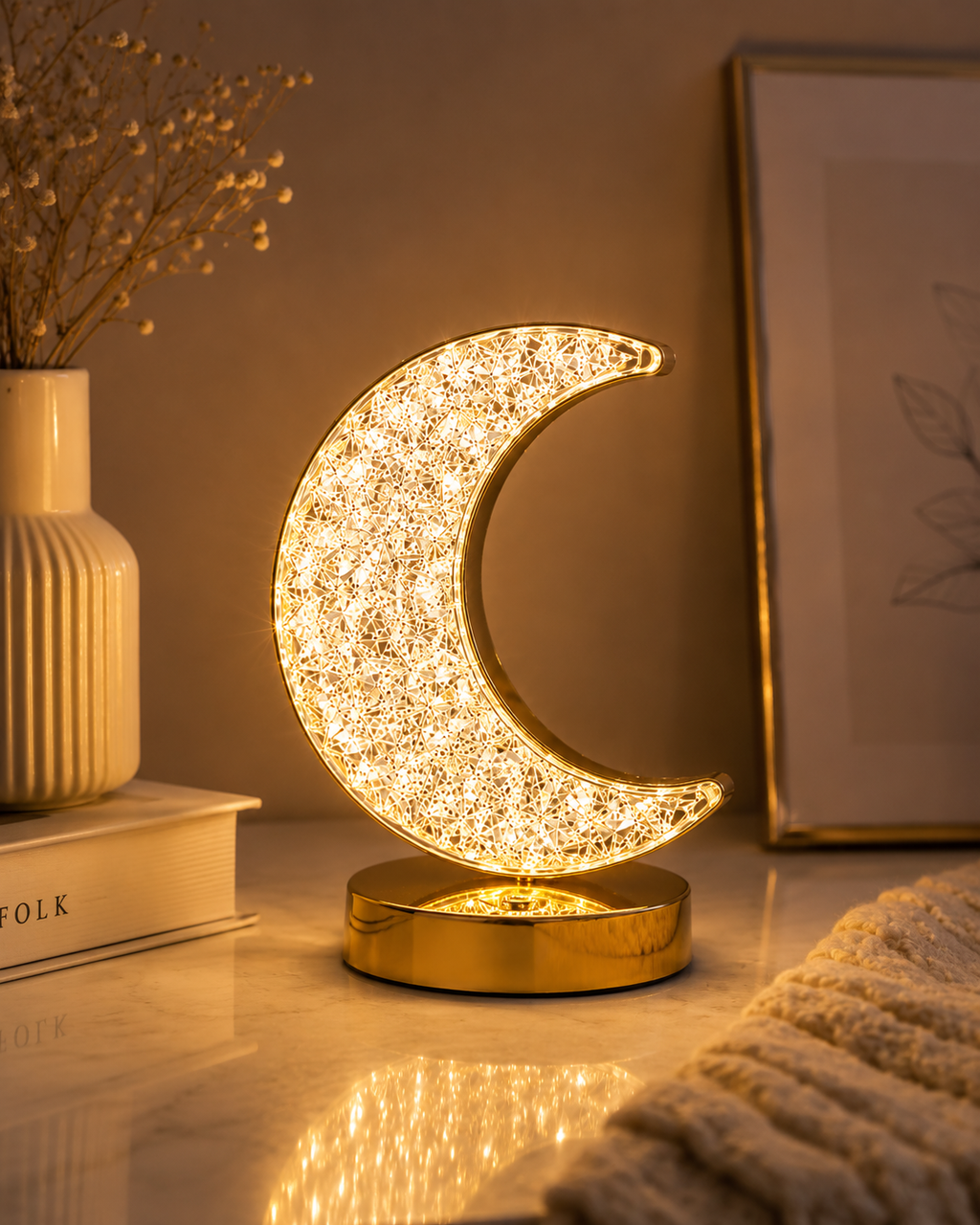 Lampe demi lune