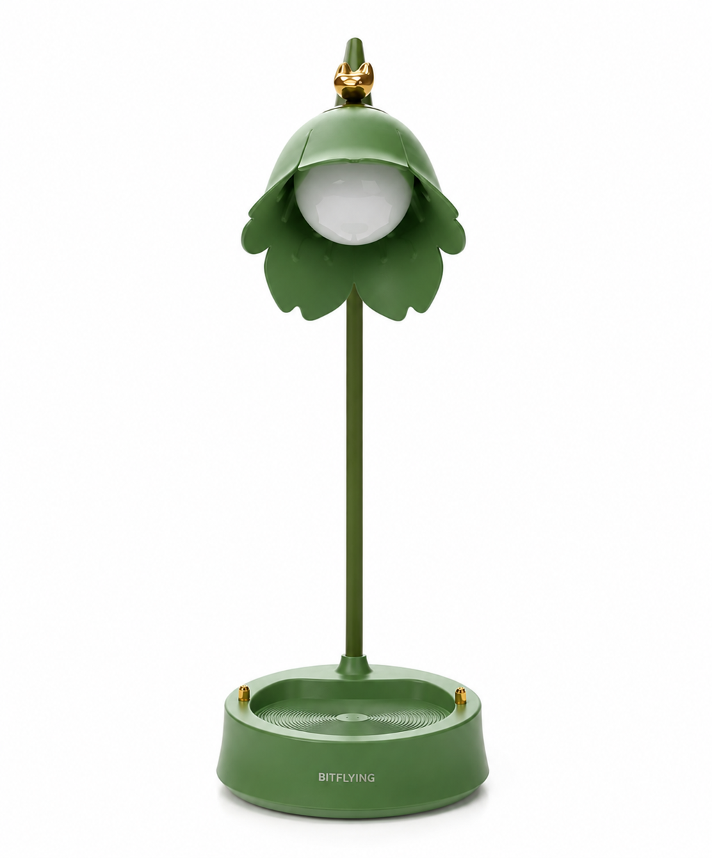 Lampe de chevet fleur rose