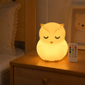 Lampe de chevet hibou