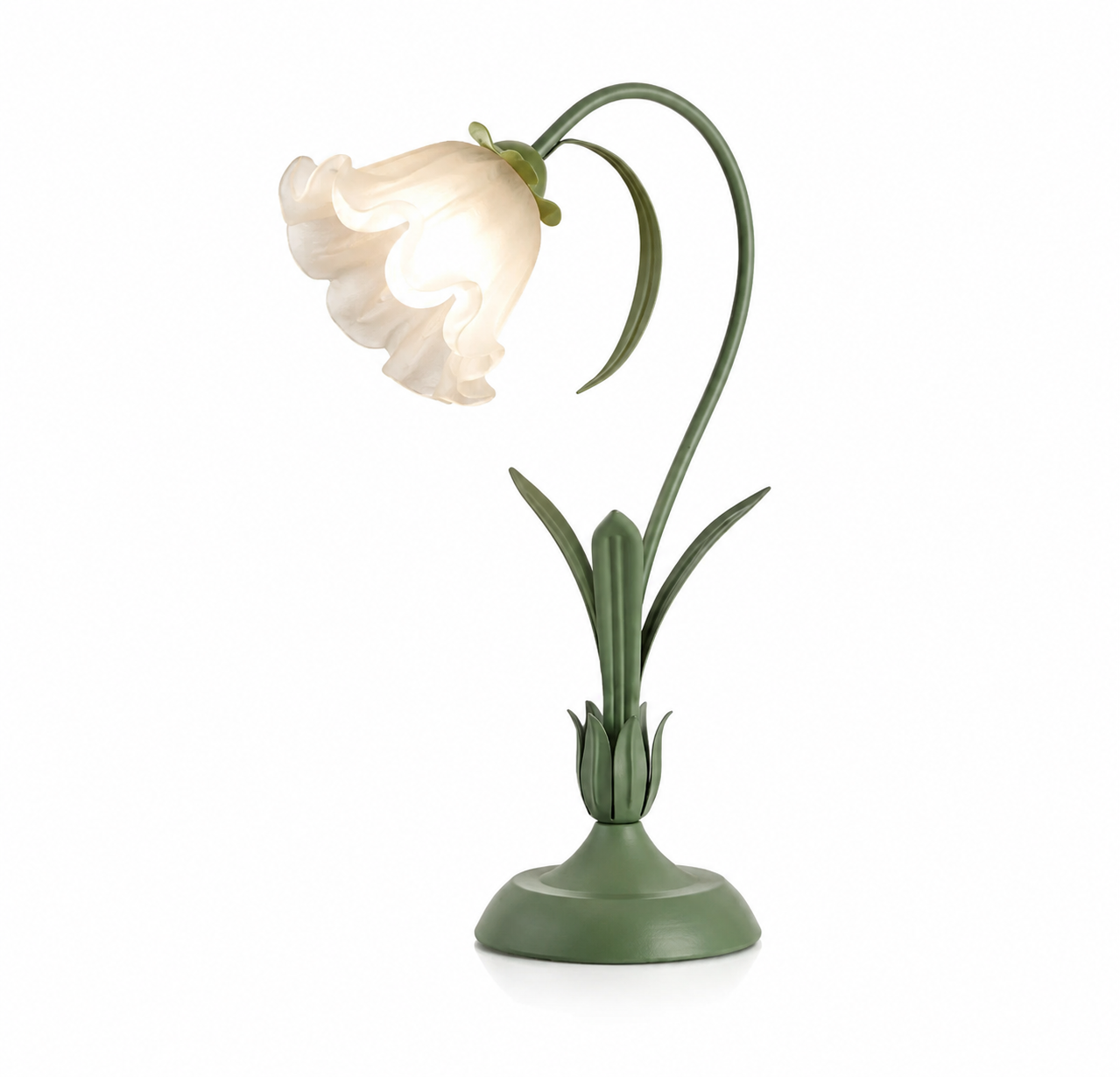 Lampe de chevet en forme de fleur