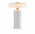 Lampe de chevet design marbre