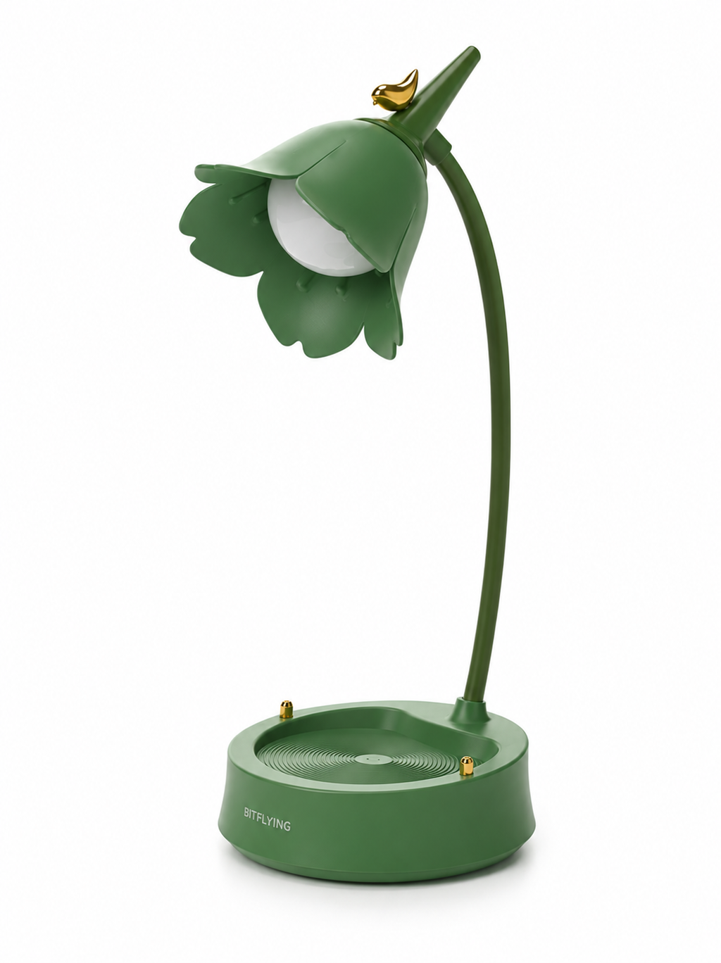 Lampe de chevet fleur rose