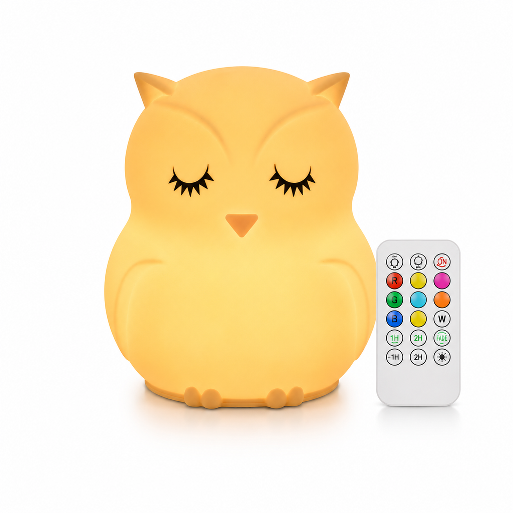 Lampe de chevet hibou