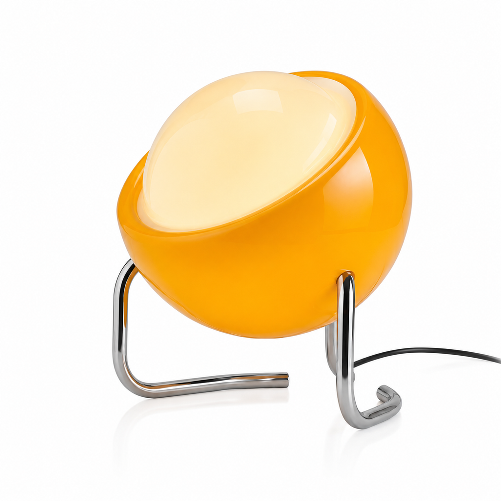 Lampe de chevet demi boule