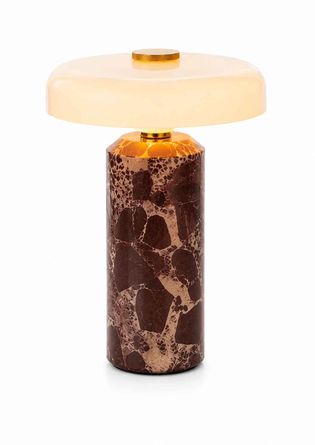 Lampe de chevet design marbre