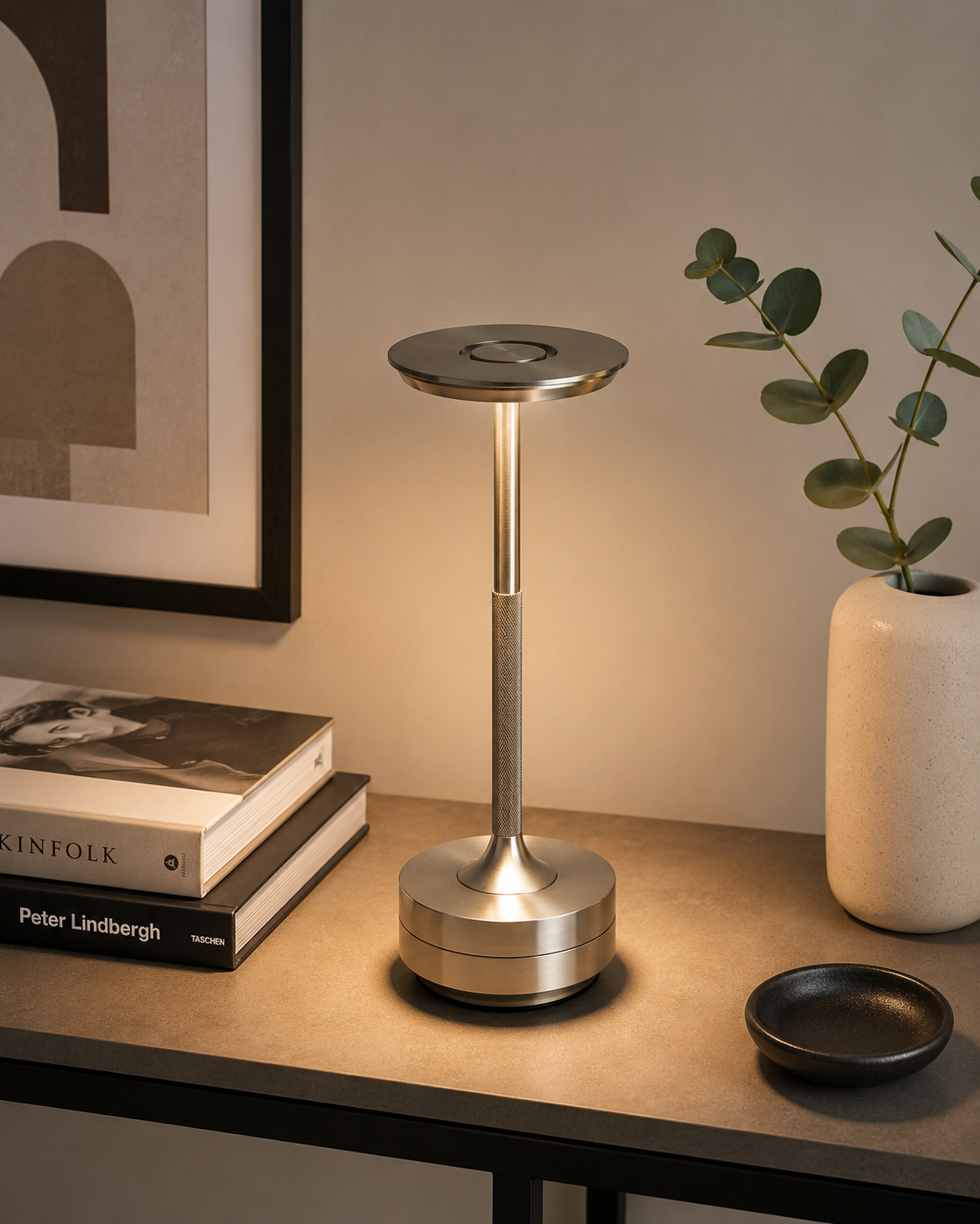 Lampe de chevet de table classique