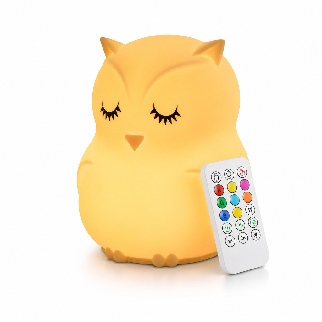 Lampe de chevet hibou
