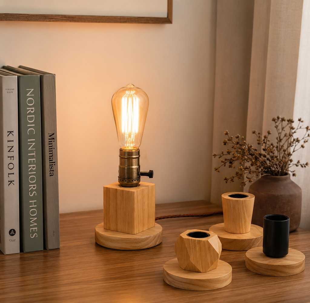 Support ampoule lampe de chevet