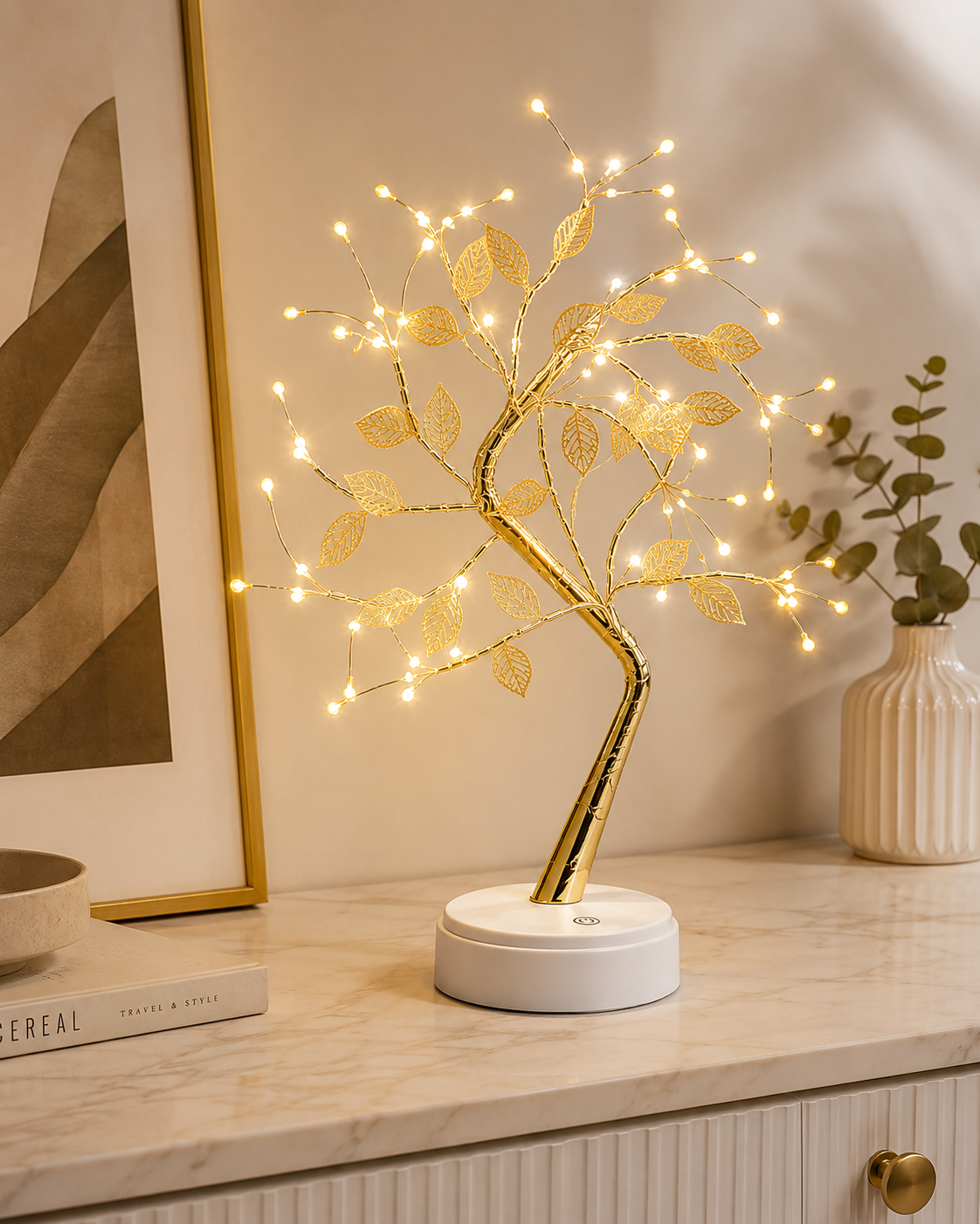 Lampe de chevet arbre