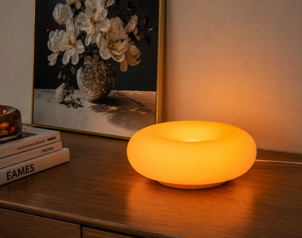 Lampe de chevet champignon design