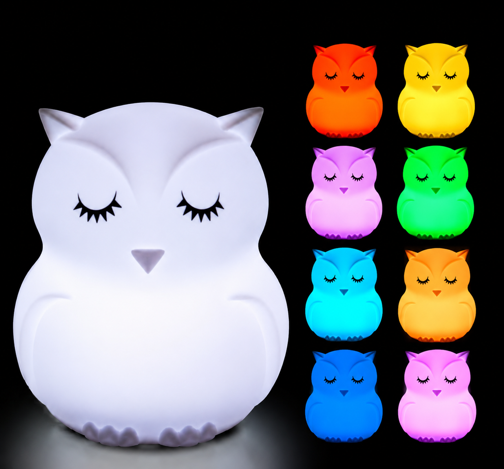 Lampe de chevet hibou
