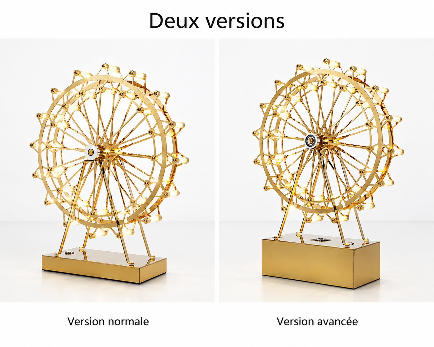 Lampe de chevet grande roue
