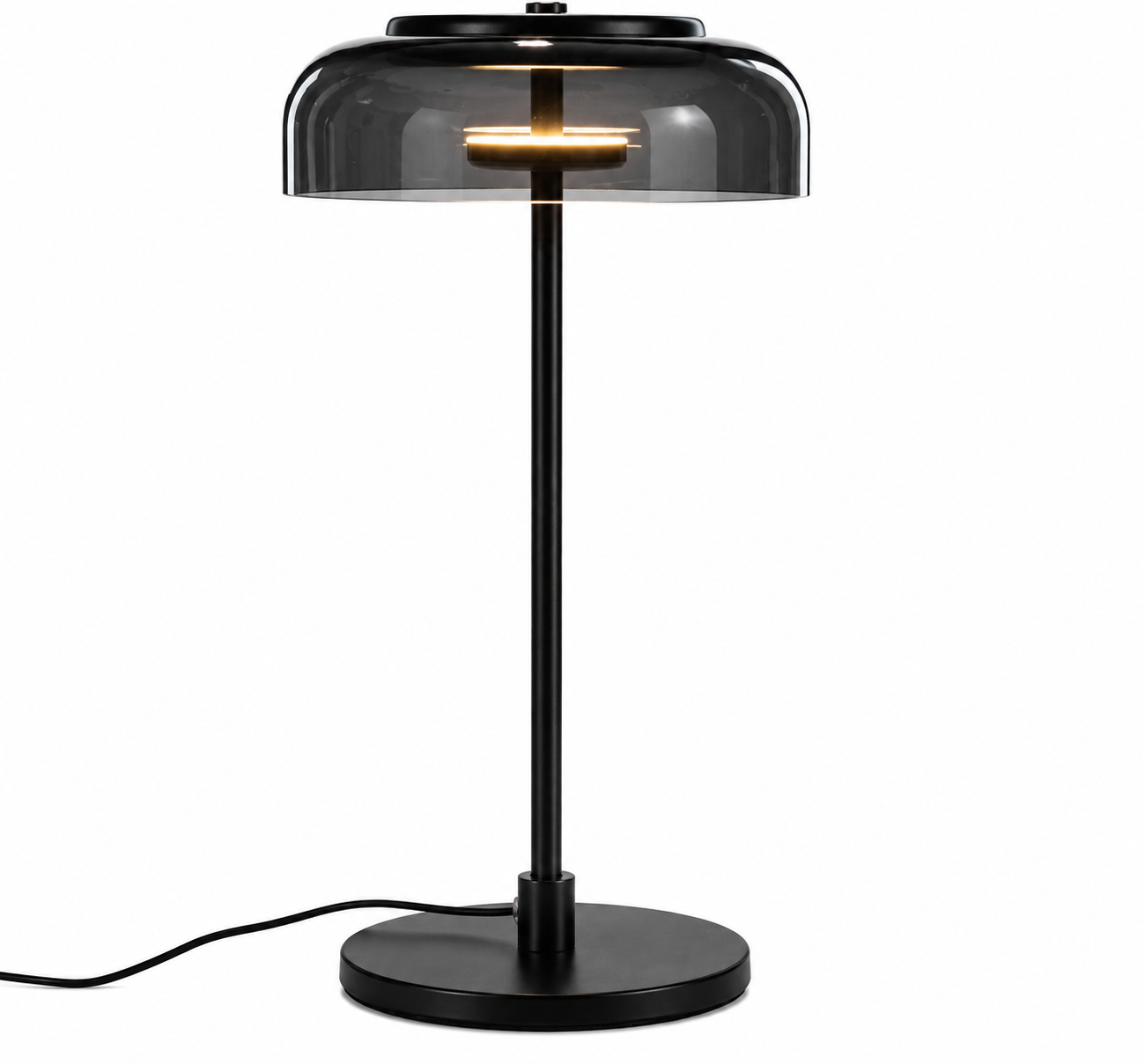 Lampe de chevet noire design